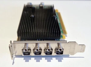 Matrox Video Card M9148-E1024LAF PCI-Ex 16 4 x Mini Display Port 1 GB - Picture 1 of 3