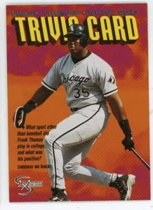 1998 SkyBox Dugout Axcess Baseball Card #149 Frank Thomas - Picture 1 of 2