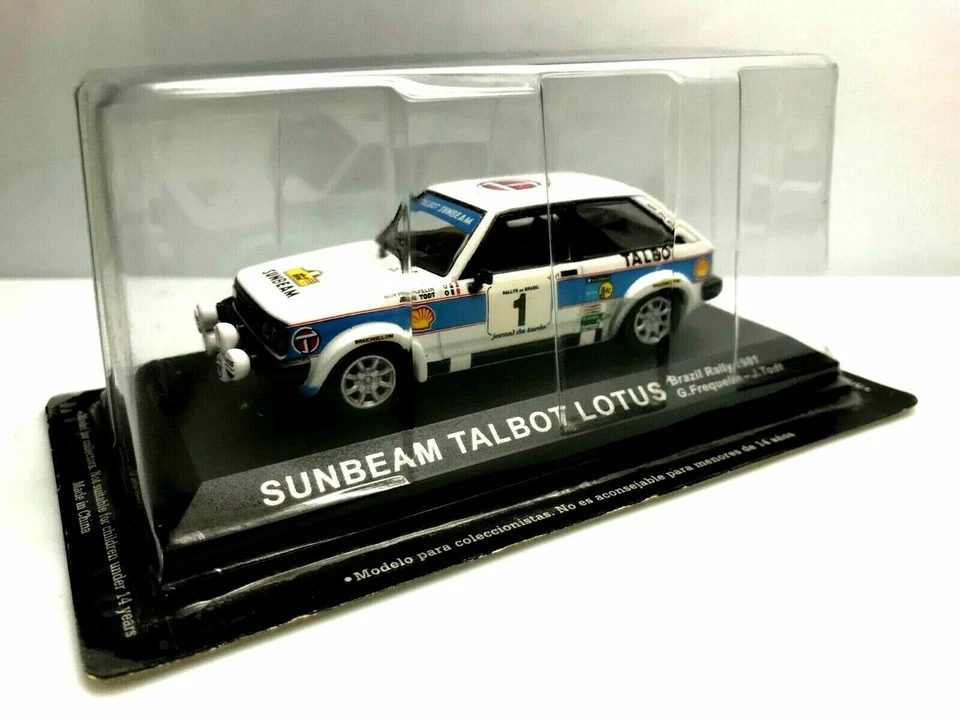 Sunbeam Talbot Lotus Brasil Rally 69,9 oz Frekelin J. Todt Altaya 1/43 Foto 1 de 1
