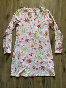 Cubierta solar Ibkul para mujer floral/rayas 1/4 cremallera talla mediana malla manga larga - Imagen 1 de 10