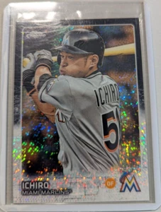 2015 Topps Chrome Update Ichiro Suzuki Black - Picture 1 of 3