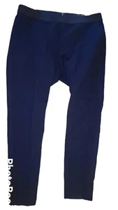 Women's elastic waist stretch blue legging/Pants zip back J.Crew pixie Size 14S - Picture 1 of 6