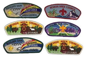 Lot of Nevada Councils 1/2 Dozen BSA CSPs Mint CSP (BHP1971) - Bild 1 von 2