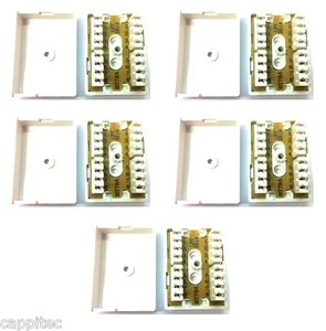 LOT DE 5 BT 78A 4 PAIRES BOÎTES JONCTION IDC POUR CÂBLE TÉLÉPHONE BT78A - Photo 1/4
