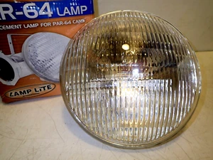 NEW LAMP-LITE PAR-64R WFL SEALED BEAM LAMP 1000W 120V LL 500 PAR 64M - Picture 1 of 3