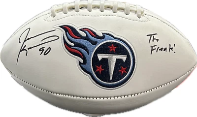 Jevon Kearse "The Freak" Signed Tennessee Titans Football JSA Authenticated - Image 1 of 2