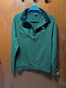 Pullover RLX RALPH LAUREN Verde Cuarto Cremallera Rendimiento Golf Elastizado Para Hombres Grande - Imagen 1 de 9