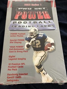 1993 Football Pro-Set Power Series 1 box. - Picture 1 of 2