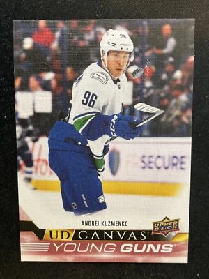 22-23 UD Series 2 Hockey Young Guns Canvas C222 Andrei Kuzmenko - Image 1 of 2