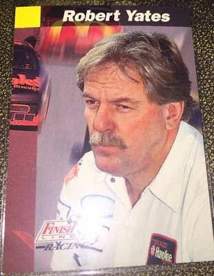 1993 PRO SET ROBERT YATES OWNER #28 FINISH LINE RACING CARD 158 DAVEY ALLISON - Image 1 of 2