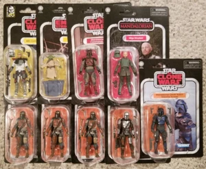 STAR WARS THE VINTAGE COLLECTION ARC TROOPER YODA MANDO MOC LOT OF 9 - Picture 1 of 14
