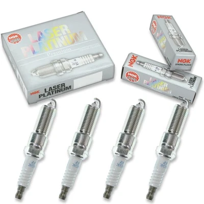 4 件 NGK 激光白金火花塞适用于 2001 - 2006 年克莱斯勒 Sebring 2.4L L4 ue — 第 1/4 张图片