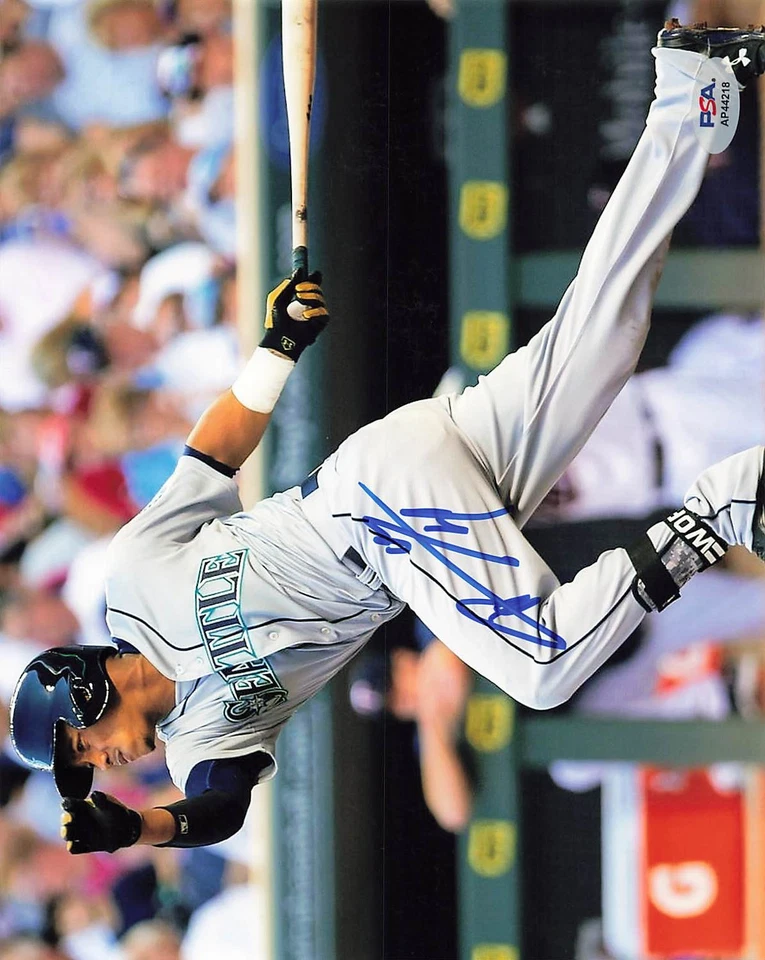 Ketel Marte Mariners Signed 8x10 Photo Autograph PSA/DNA AP44218 - Image 1 of 1