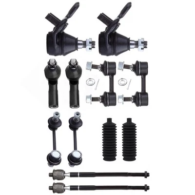 Fits 96-02 Toyota Corolla 12x Lower Ball Joints Sway Bar Tie Rod End Suspension - Image 1 of 4