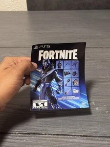 Fortnite Cobalt Star Bundle + 1000 V-Bucks PS5 NTSC USA Code NEW NOT USED - Picture 1 of 2