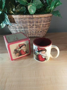 Vintage Christmas Santa 1987 Potpourri Press Coffee Tea Mug W/Original Box - Picture 1 of 12