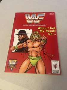 1991 Valiant WWF Ultimate Warrior Comic Book Undertaker - Picture 1 of 11