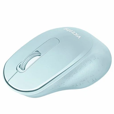 VicTsing Mint Green Mini Ergonomic Wireless Mouse 2.4G with USB Receiver - Image 1 of 4