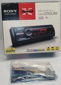 SONY CDX-GT65UIW Car Audio System Xplod Series CD AM/FM Detachable Face NEW - Picture 1 of 9