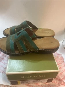 Naturalizer Women’s Slip On 7.5 M Pierre-Spinach/Wheatgrass New - Picture 1 of 7