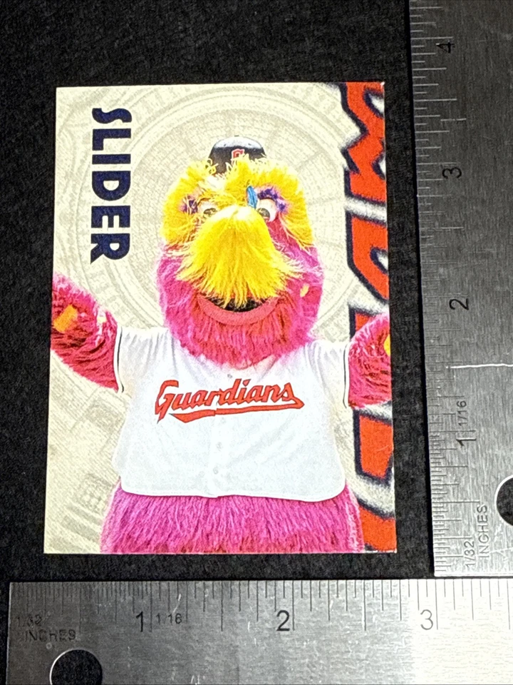 Cleveland Guardians Deslizante Mascota Temporada 2025 Imán MLB Béisbol Foto 1 de 1
