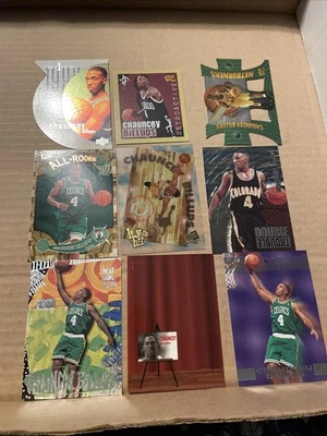 1997/98 Chauncey Billups Rookie Insert 9 Card Lot- Mint See Pics - image 1 of 4