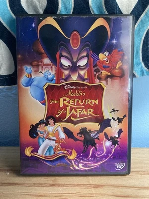 Disney: The Return of Jafar (Aladdin 2) (DVD 1994) Animated Sequel Musical Movie - Image 1 of 3