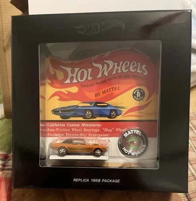 Hot Wheels 2017 RLC Original 16 Replica'68 Pkg. Custom Cougar LOW #00495/06000 - Image 1 of 4