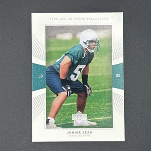 2003 Upper Deck UD Patch Collection - Junior Seau #55 - Picture 1 of 2