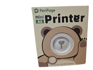 PeriPage A6 Mini Bluetooth Tragbarer Thermodrucker Neu - Bild 1 von 5