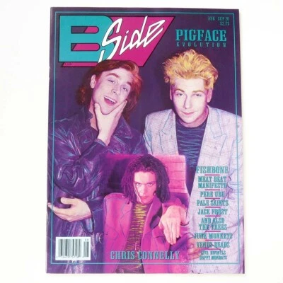 1991 B-Side Magazine 28 Pigface Chris Connelly Fishbone Pale Saints