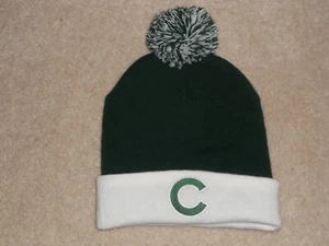 Chicago Cubs MLB Baseball Winter Hat Cap Pom Pom St Patricks Day Colors SGA L@@K - Picture 1 of 5