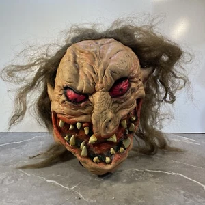 2001 The Paper Magic Group Deluxe Monster Halloween Horror Maske voller Kopf mit Haaren - Bild 1 von 14
