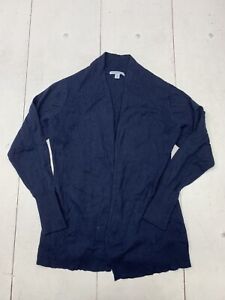 Port Authority Womens Dark Blue Cardigan Size XL