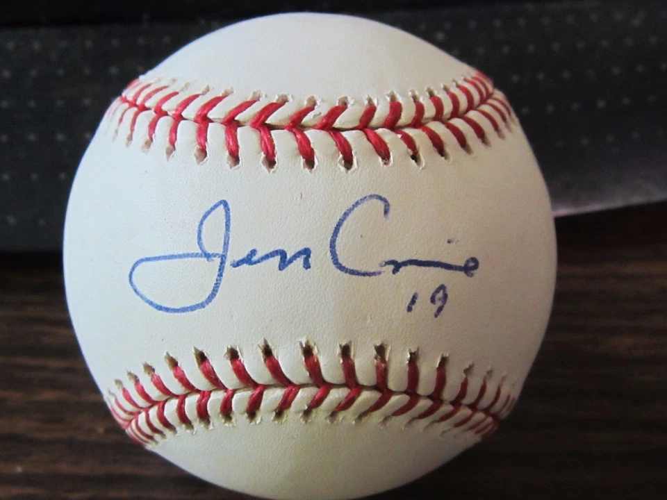 Jeff Conine Autograph / Signed baseball Florida Marlins - Image 1 of 1