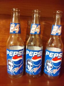 Set Of 3 Pepsi 12oz Longneck #24 Jeff Gordon Pepsi Racing Limited Release Bottle