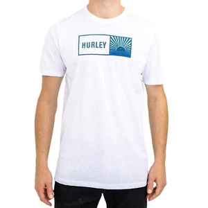 Hurley Everyday Sunbox Short Sleeve T-Shirt in White - Picture 1 of 3
