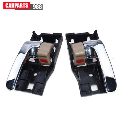 Interior Door Handle Left Right For Toyota Avalon 2004-06 69206AC010 69205AC010 - image 1 of 4