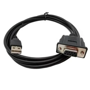 USB to Serial Cable Adapter, USB Male to RS232 Female Serial Cable 1.8Meter - Afbeelding 1 van 8
