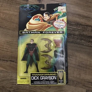 Transforming Dick Grayson MOSC NEW Batman Forever Kenner 1995 Action Figure Cool - Picture 1 of 5