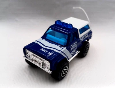 Matchbox Superfast Chevy Blazer Police Blue Die Cast - Image 1 of 4