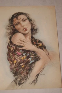EDOUARD CHIMOT 1951 GRAVURE ORIENT COULEURS R1656 bis - Foto 1 di 1
