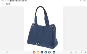 Lassig Baby 3-in-1 Changing Bag - Glam Rosie Blue RRP £110 - BNWT - CLEARANCE - Picture 1 of 3