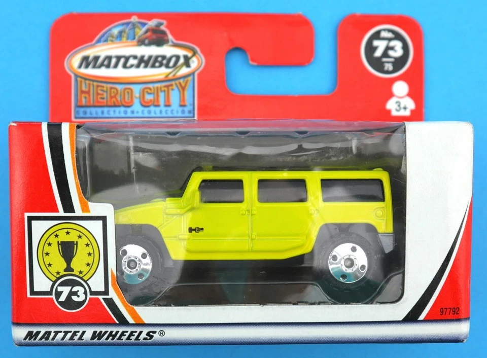 Matchbox No.73 Hero-City Hummer boxed OVP - Bild 1 von 1