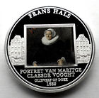 Frans Hals, Portrait of Maritge Claesdr Vooght 2015 Proof Medal & COA 40mm. 2G