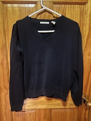 Women’s Cutter & Buck Navy Blue Crewneck Sweater Size: Medium - Image 1 of 3