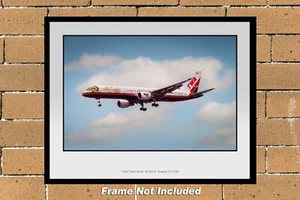 TWA Airlines Boeing 757-2Q8 11" x 14" Color Photo (N155LAJA11X14) - Picture 1 of 2