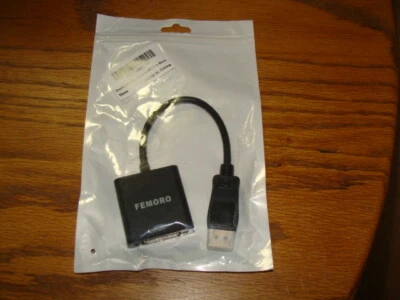 NEW FEMBRO DISPLAY ADAPTER O,ASUS,HDTV IN BLACK - Image 1 of 3