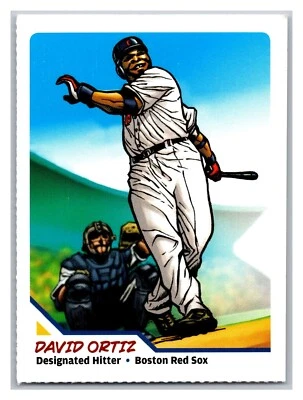 2009 Sports Illustrated for Kids Series 4 - Art #345 David Ortiz - Image 1 of 2