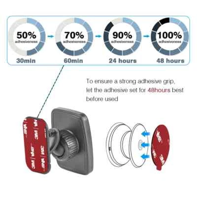 3M Phone Holder Stickers Car Double Sided Replacement Sticker Extra Strong Lot - Image 1 of 4